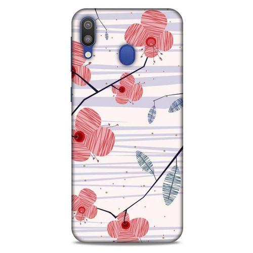 Samsung Galaxy M20 Kılıf Japonya (26) Tpu Silikon Kılıf Japon Kiraz Çiçekleri