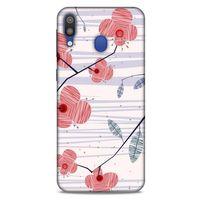 Samsung Galaxy M20 Kılıf Japonya (26) Tpu Silikon Kılıf Japon Kiraz Çiçekleri