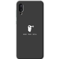 MRCİLETİSİM Samsung Galaxy A02 Kılıf Baskılı Kapak - Headshot + 5D Tam Kaplayan Cam