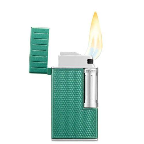 Colibri Julius Çift Alevli Puro Çakmağı Yeşil