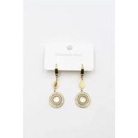 Taşlı Küpe - Altın