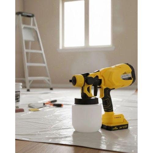 Akülü Boya Püskürtme Tabancası Ayarlanabilir Sprey Ve Fan Ayarı