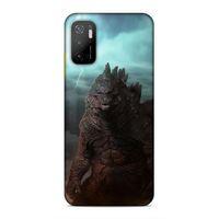 Xiaomi Poco M3 Pro Uyumlu Kılıf BMovie (26) Tpu Silikon Kılıf Godzilla