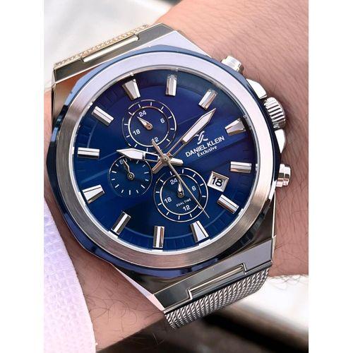 Daniel Klein Hasır Kordon İtalyan Tasarım Bileklik Hediyeli 2 Yıl Garantili Erkek Kol Saati E14234.6