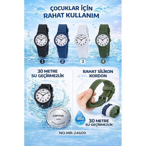 Captiva Analog Rakamlı 30 Mt Suya Dayanıklı Spor Çocuk Kol Saati YN2026.M01