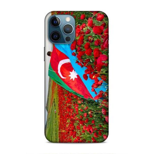 Apple iPhone 12 Pro Max Uyumlu Kılıf Azarbaijan (8) Baskılı Kılıf Azərbaycan Lale
