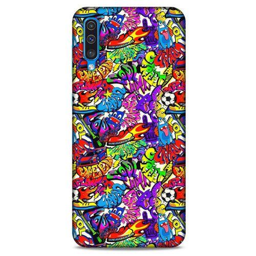 Graffitix (25) Desenli Silikon Kapak Samsung Galaxy A30s Kılıf