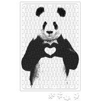 Panda Love Puzzle 240 Parça Yapboz
