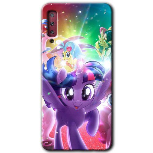 Samsung Galaxy A7 2018 Kılıf HD Desen Baskılı Arka Kapak - Pony