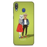 Samsung Galaxy M20 Kılıf FunnyMaX (14) Lansman Kılıf Fıstık Yeşili
