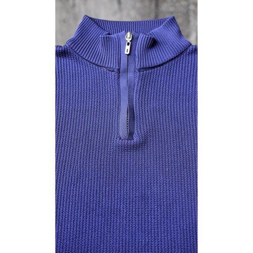 Erkek Balıkçı Zip Yaka Uzun Kollu Triko