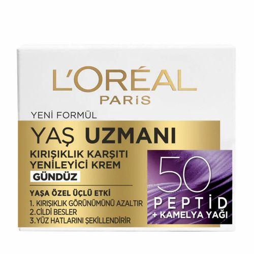 L'Oreal Paris Yaş Uzmanı +50 Yenileyici Gündüz Kremi 50 ml