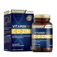 Nutraxin Nutraxin Vitamin Max C-D-Çinko 60 Tablet