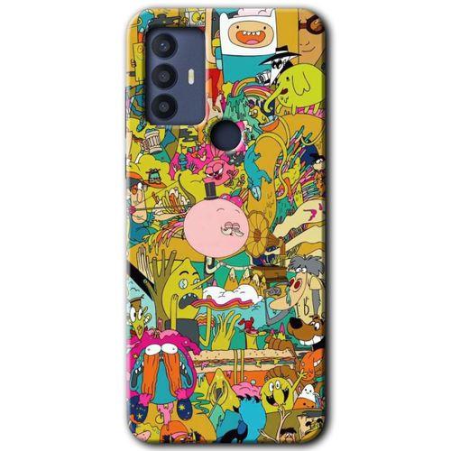 TCL 30 SE Kılıf HD Desen Baskılı Arka Kapak - Süper Çizgi Kahramanlar 2