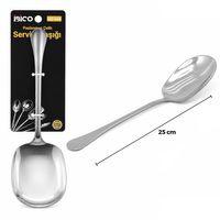 Krom 25 cm Metal Servis Kaşık
