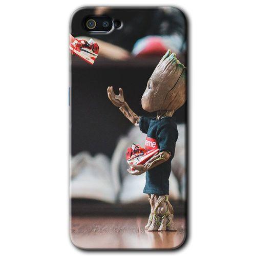 Potkal Hediye Fabrikası Realme C2 Kılıf HD Desen Baskılı Arka Kapak - I am Groot