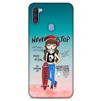 Sokak Modası 09 Samsung Galaxy A11 Kılıf Desenli Silikon