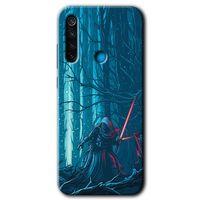 MRCİLETİSİM Xiaomi Redmi Note 8T Kılıf HD Desen Baskılı Arka Kapak + Temperli Cam - Jedi