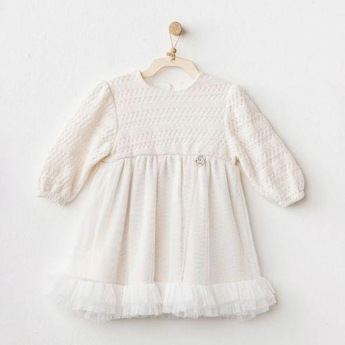 Wawa Exclusive Elbise Ekru