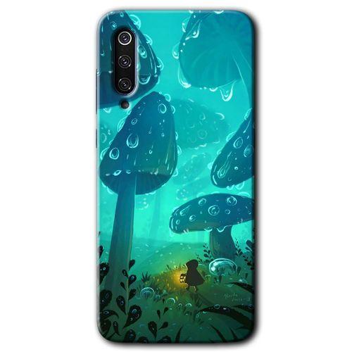 Xiaomi Mi 9 Kılıf HD Desen Baskılı Arka Kapak - Silhoutte Dropss