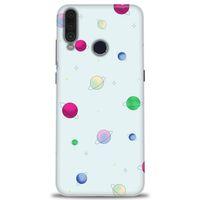 General Mobile GM 10 Kılıf HD Baskılı Kılıf - Gezegenler Çizim + Tam Ekran Koruyucu