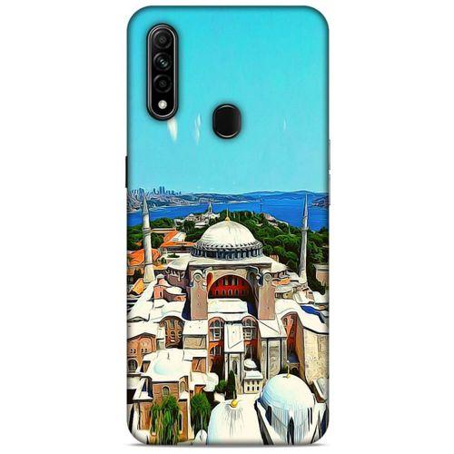 Oppo A31 Kılıf Dünya Mimarisi (10) Full Koruma Kılıfı Ayasofya