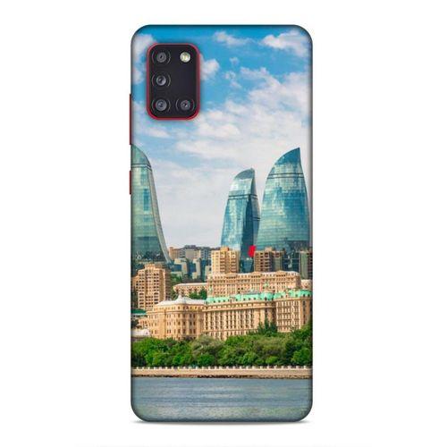 Samsung Galaxy A31 Uyumlu Kılıf Azarbaijan (4) Koruma Kılıfı Alev Kuleleri