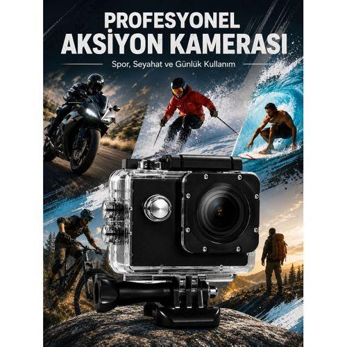 Yüksek Görüntü Kalitesi Sunan 1080p Full Hd Aksiyon Kamerası