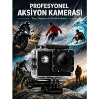 Yüksek Görüntü Kalitesi Sunan 1080p Full Hd Aksiyon Kamerası
