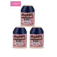3 Adet Altınbaşak Oya ve Dantel İpi 20 gr - Royaleks - No: 530