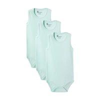 Yeşil Askılı Body Zıbın 2-7 YAŞ Çocuklar İçin (3 ADET) Alttan Çıtçıtlı Özel Gereksinimli