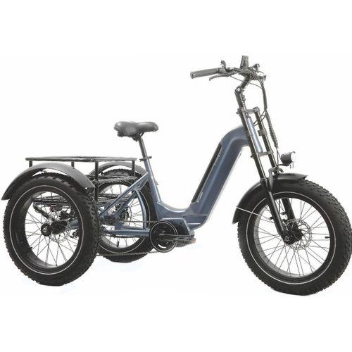 Corelli E-Load 20 inç Üç Tekerli Elektrikli Kargo Bisikleti Siyah