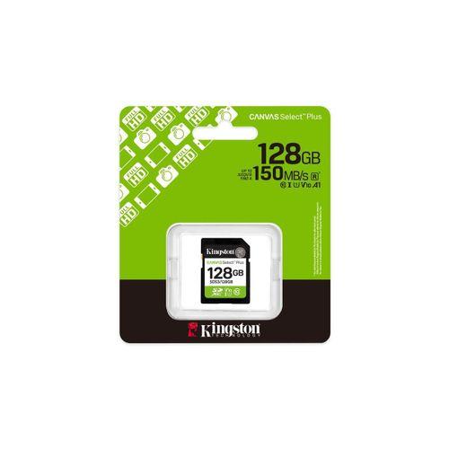 Kingston Sds3-128gb 128gb Sdxc Canvas Select Plus Gen3 150mb-s C10 Uhs-ı U1 V10 Hafıza Kartı