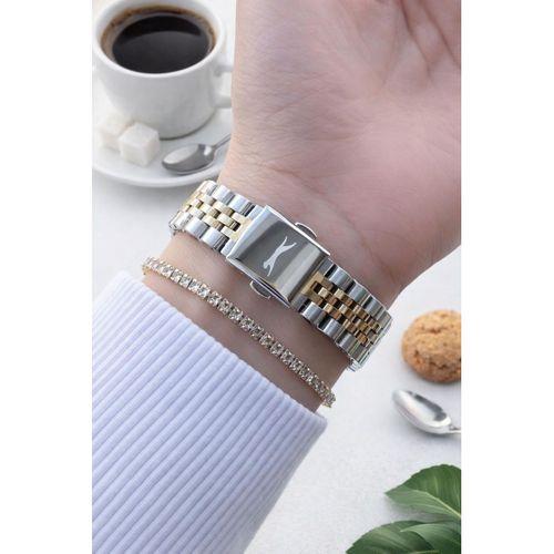 Slazenger Yeni Sezon Elite Model 50 Mt Suya Dayanıklı Bileklik Hediyeli Kadın Kol Saati VS.BLKT.0909