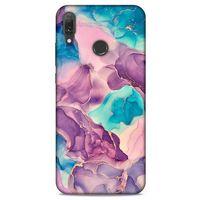 Huawei Y9 2019 Uyumlu Kılıf Mavi Delisi (13) Silikon Kap Wallpaper
