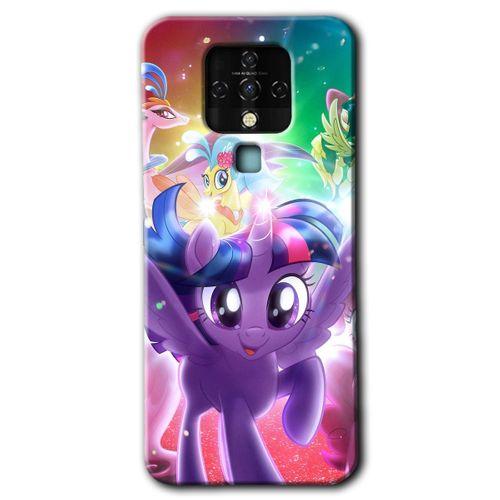 Tecno Camon 16 Kılıf HD Desen Baskılı Arka Kapak - Pony