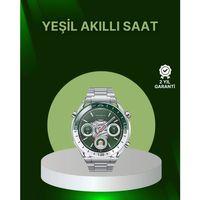 Amoled Ekran Akıllı Saat Harita Gösterimli Bluetooth Aramalı 3 Kayışlı