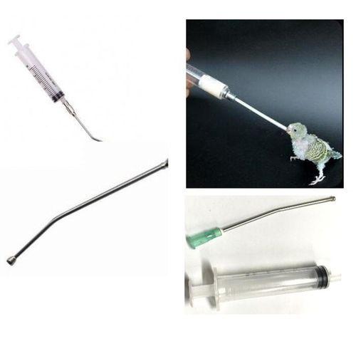 Profesyonel Kuş Elle Besleme Şırıngası Kuşu Beslemek için Enjektör No:3