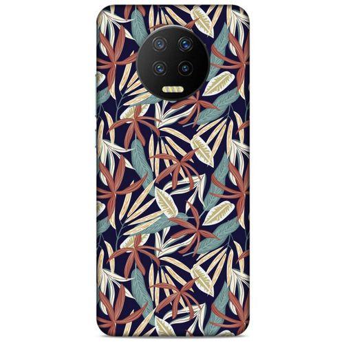 Lopard İnfinix Note 7 Uyumlu Kılıf Botanix (49) Ultra Silikon Kılıf