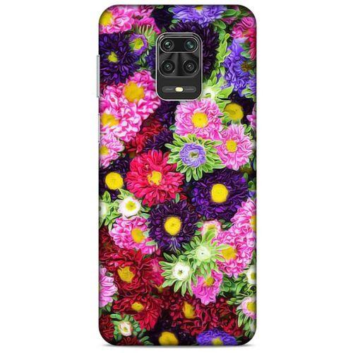 Lopard Xiaomi Redmi Note 9 Pro Uyumlu Kılıf Bahar (43) Thin Fit Kılıf Çiçek Buketi