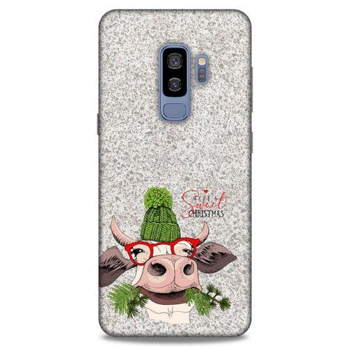 Animax Bereli İnek Samsung Galaxy S9 Plus Kılıf Desenli Silikon