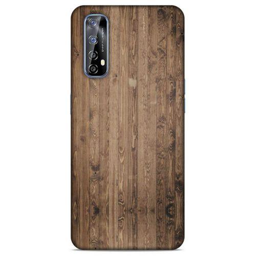 Lopard Huawei P Smart 2021 Uyumlu Kılıf Wood'X (6) Silikon Kılıf Desenli