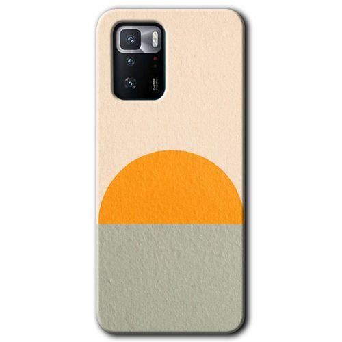 BeRa Aksesuar Poco x3 GT Kılıf Baskılı Kapak - Color Wall +Tam Kaplayan Mat Seramik