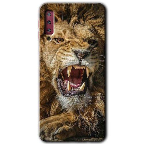 Galaxy A7 2018 Kılıf HD Desen Baskılı Arka Kapak - Lion King