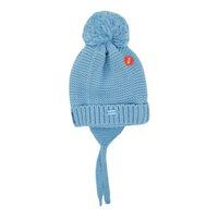 Kitti Erkek Çocuk Kulaklı Tüylenmeye Dayanıklı Bağcıklı Ponponlu Bere (K22120-09)