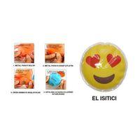 Kalp Emoji Cep Sobası El Isıtıcı,Sıcak Su Torbası Pvc  9Cm