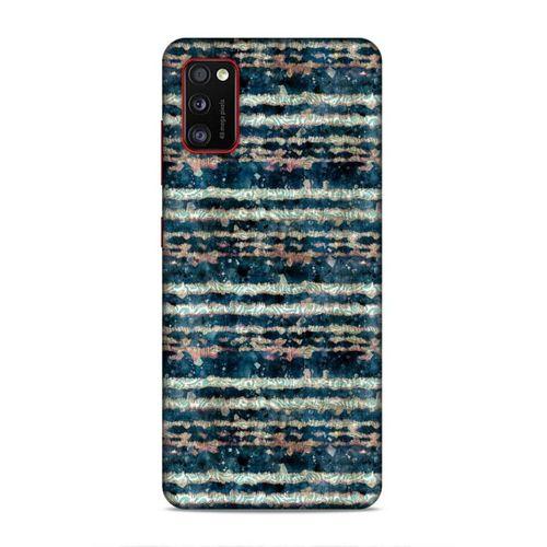 Samsung Galaxy A41 Uyumlu Kılıf Utopia (47) Crystal Flex Kılıf Zig Zag