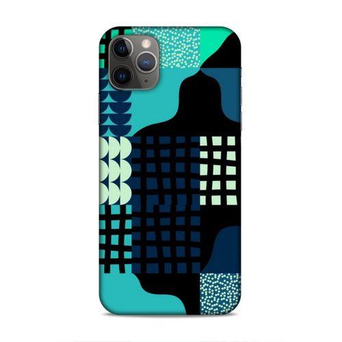 Apple Iphone 11 Pro Max Uyumlu Kılıf Insomnia (17) Tasarım Kılıf Yeşil Lacivert