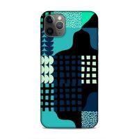 Apple Iphone 11 Pro Max Uyumlu Kılıf Insomnia (17) Tasarım Kılıf Yeşil Lacivert