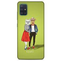 Samsung Galaxy A51 Kılıf FunnyMaX (14) Lansman Kılıf Fıstık Yeşili